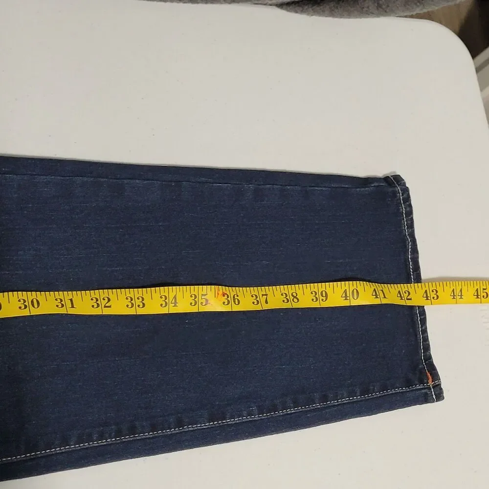 True Religion size 40 Geno Relaxed Slim denim jeans dark wash